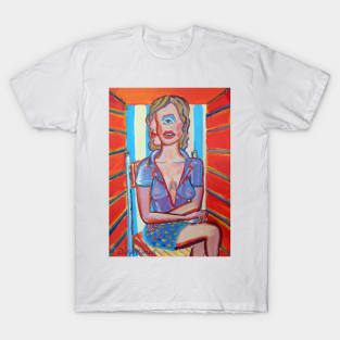 Series of paintings, woman's head T-Shirt